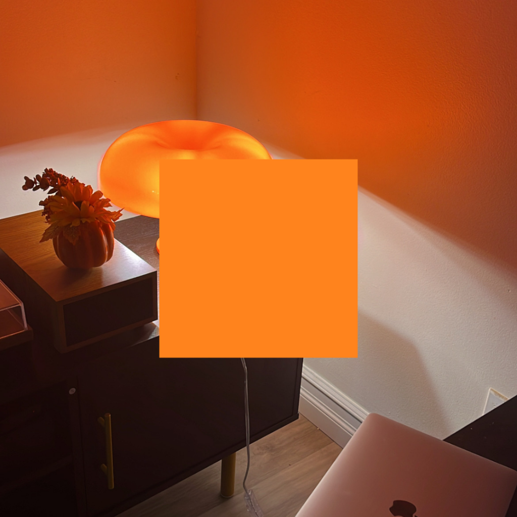 The color psychology of neon orange