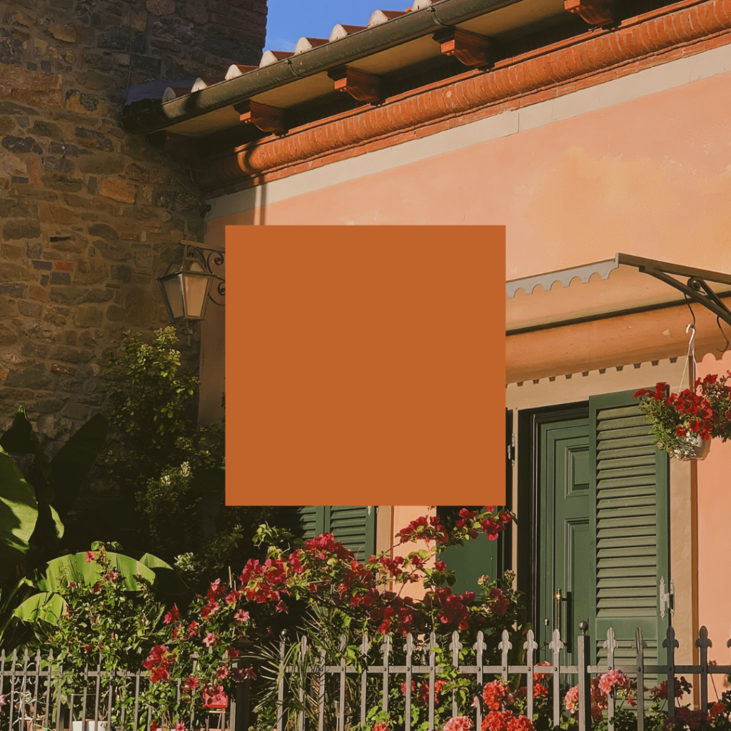 The color psychology of terracotta orange