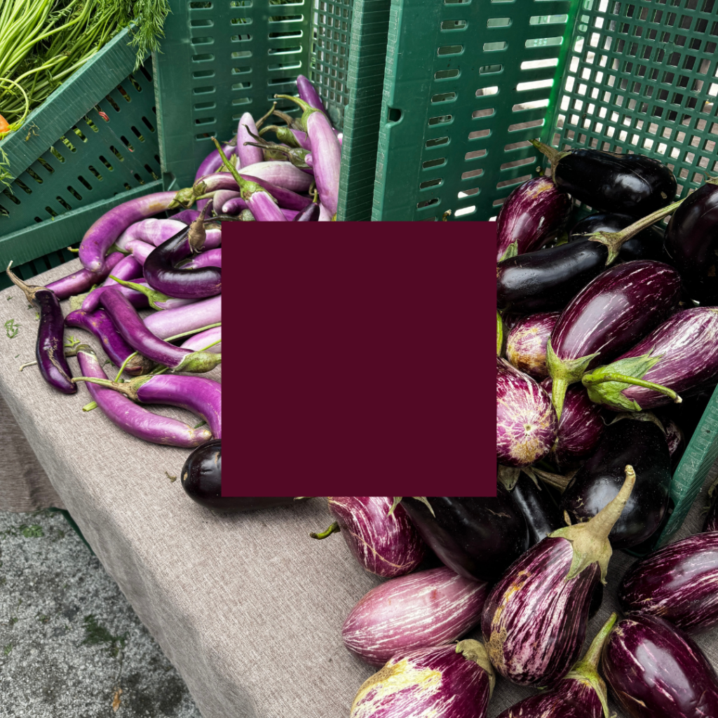 The color psychology of eggplant purple