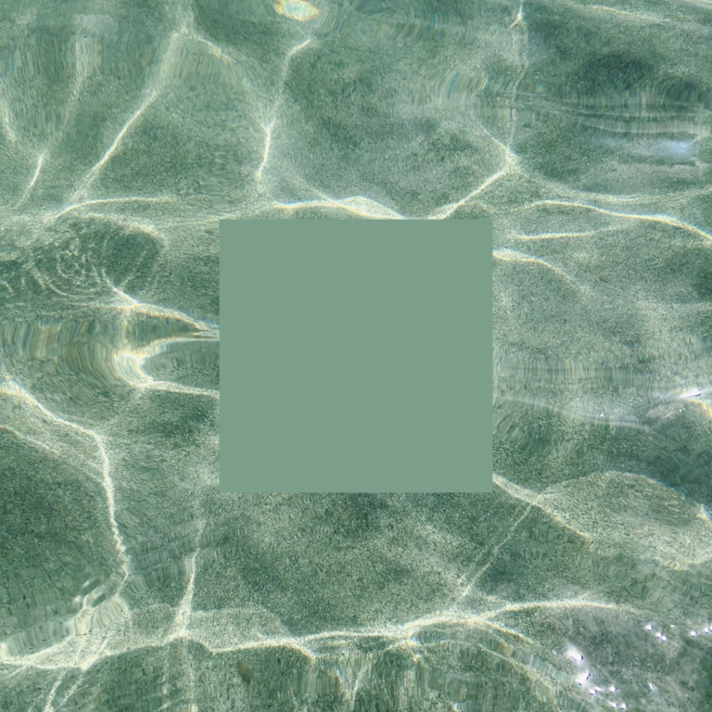 The color psychology of sea foam green